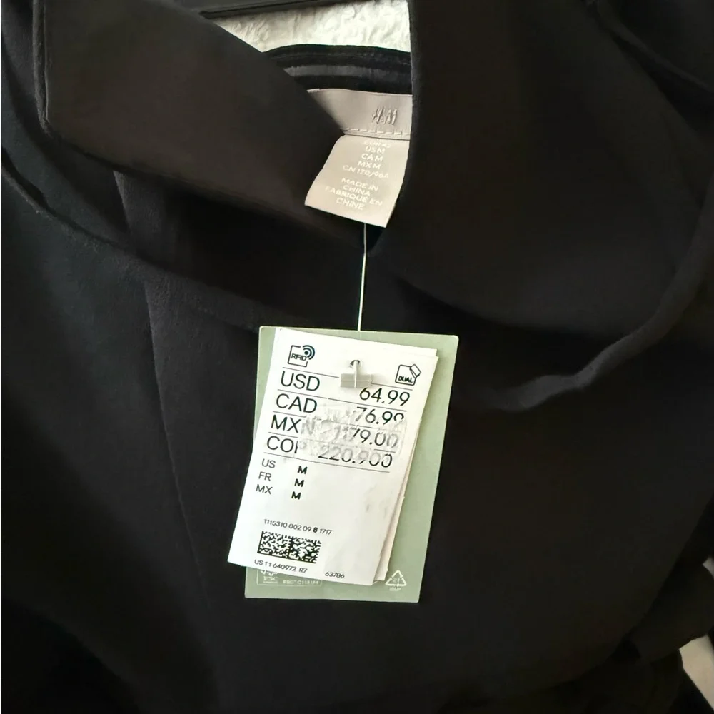 H&M NWT Black Jumpsuit - Picture 4 of 6